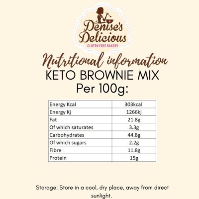 Keto Brownie Baking Mix